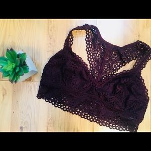 Aerie Lace Halter Bralette